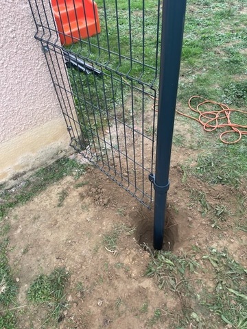 Pose de clôture et d'un portillon - Marssac